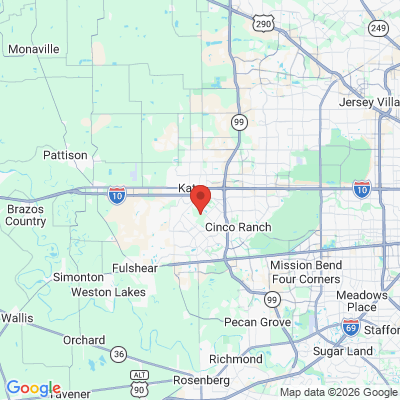 Map to  office in Katy, TX