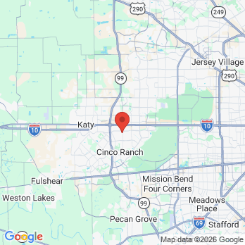 Map to Katy Kids Dentist, PPLC office in Katy, TX