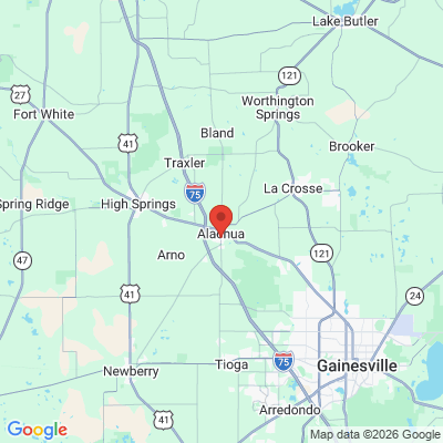 Map to  office in Alachua, FL