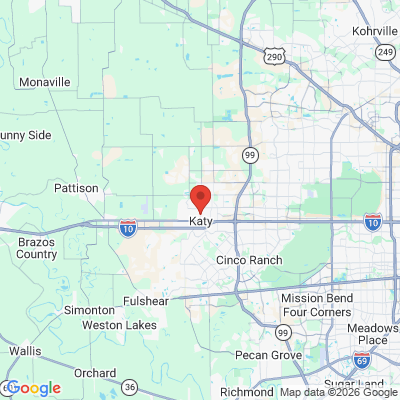 Map to  office in Katy, TX