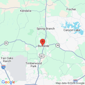 Map to Spring Branch Dental Care office in Spring Branch, TX