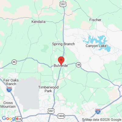 Map to  office in Spring Branch, TX