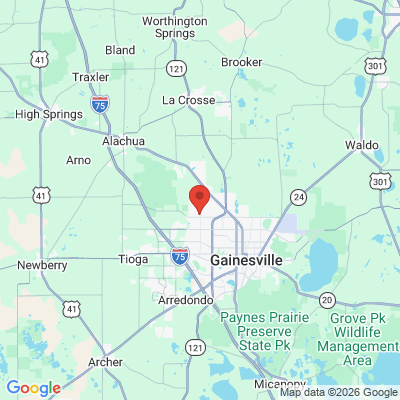 Map to  office in Gainesville, FL