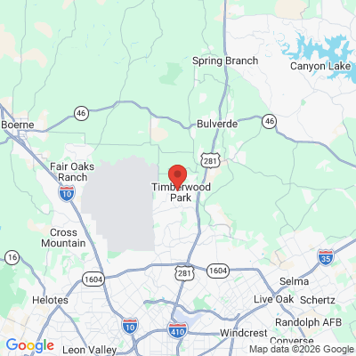 Map to  office in San Antonio, TX