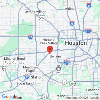 Map to Angel Smile Dental office in Houston, TX