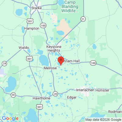 Map to  office in Melrose, FL