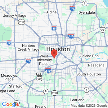 Map to Museum District Endodontics office in Houston, TX