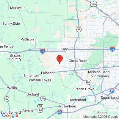 Map to  office in Katy, TX