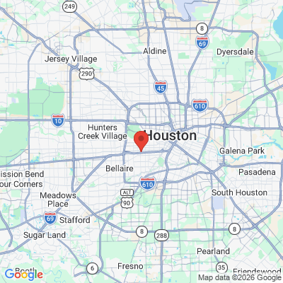 Map to Deering Bradley S DDS office in Houston, TX
