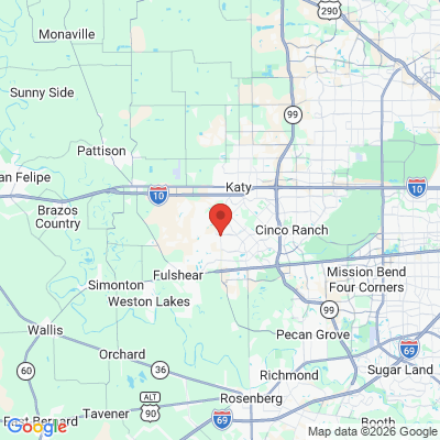 Map to  office in Katy, TX