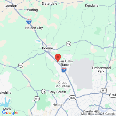 Map to  office in San Antonio, TX