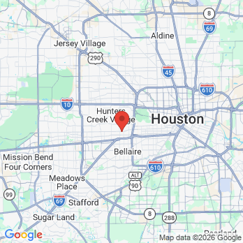 Map to Bimal Mehta DDS office in Houston, TX