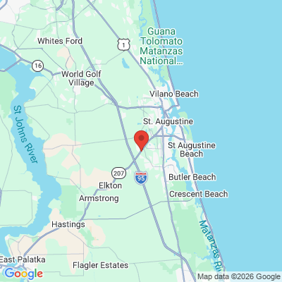 Map to  office in Saint Augustine, FL