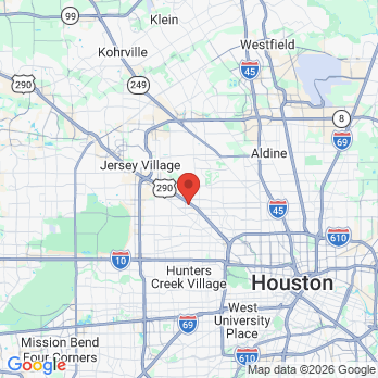 Map to H - Town Smiles Dental office in Houston, TX