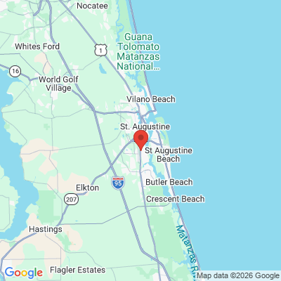 Map to  office in Saint Augustine, FL