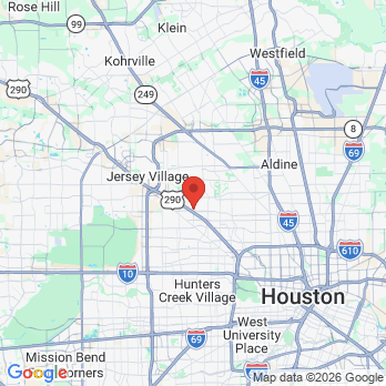 Map to Nova Dental Care office in Houston, TX
