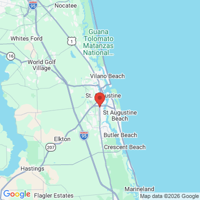 Map to  office in Saint Augustine, FL