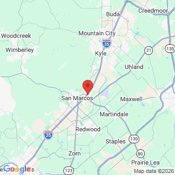 Map to myDental at San Marcos office in San Marcos, TX