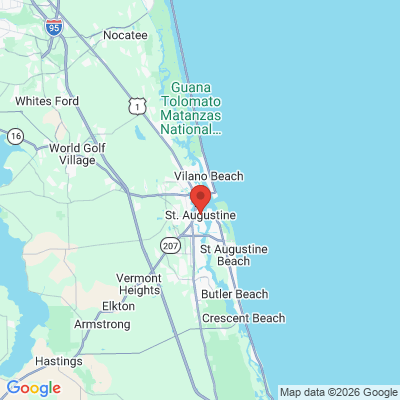 Map to  office in Saint Augustine, FL