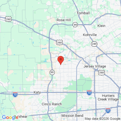 Map to  office in Cypress, TX