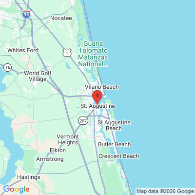 Map to  office in Saint Augustine, FL