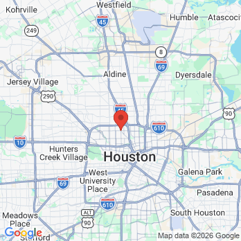 Map to Adonia Dentistry Houston office in Houston, TX
