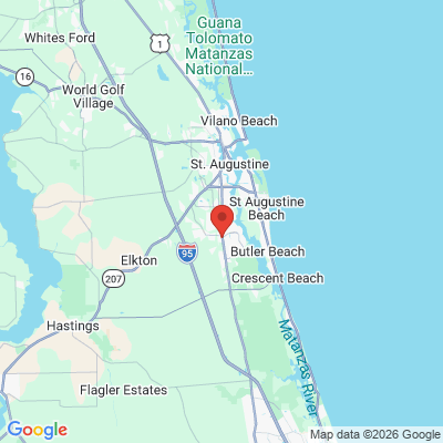 Map to  office in Saint Augustine, FL