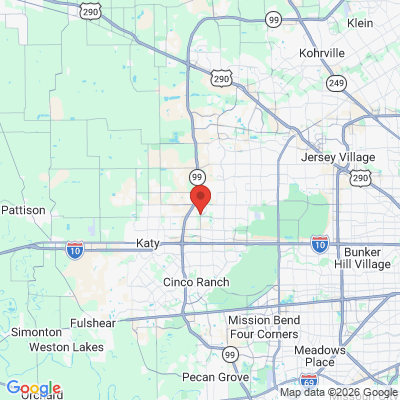 Map to  office in Katy, TX