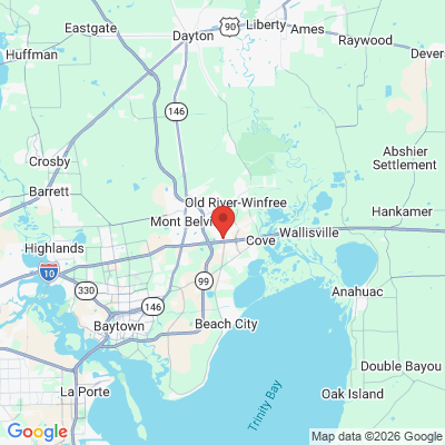 Map to  office in Mont Belvieu, TX