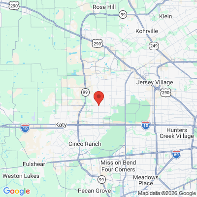 Map to  office in Katy, TX