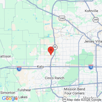 Map to Primary Office office in Katy, TX