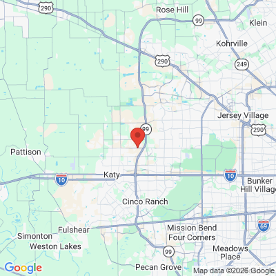 Map to  office in Katy, TX