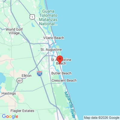 Map to  office in Saint Augustine, FL