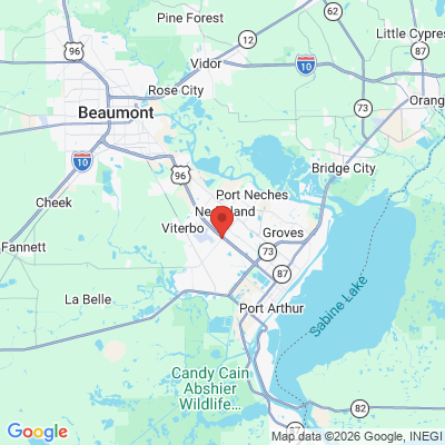 Map to  office in Port Arthur, TX