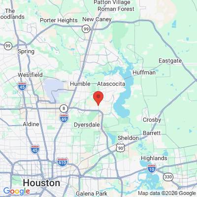Map to  office in Humble, TX