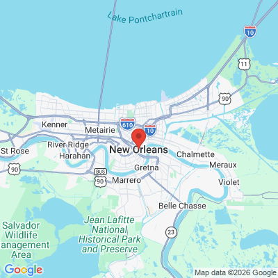 Map to  office in New Orleans, LA