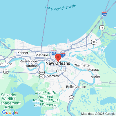 Map to  office in New Orleans, LA