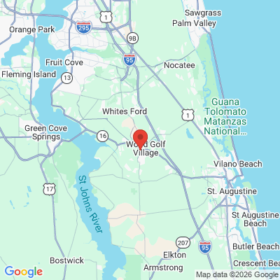 Map to  office in Saint Augustine, FL