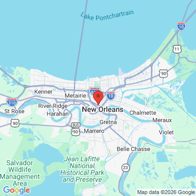 Map to  office in New Orleans, LA