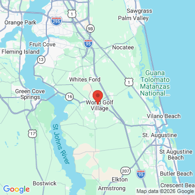 Map to  office in Saint Augustine, FL