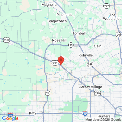 Map to  office in Cypress, TX