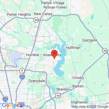 Map to Sky Dental office in Atascocita, TX