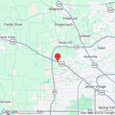 Map to  office in Cypress, TX