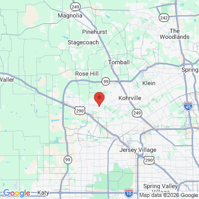 Map to  office in Cypress, TX