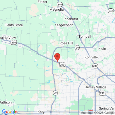Map to  office in Cypress, TX