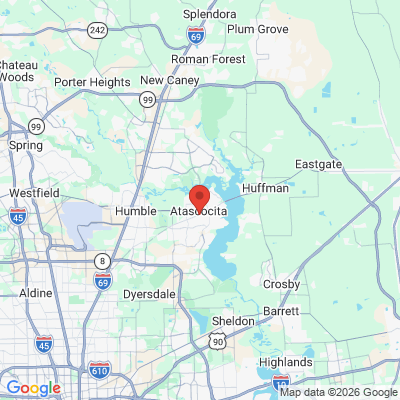 Map to  office in Humble, TX