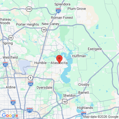 Map to  office in Humble, TX
