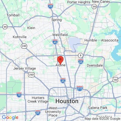 Map to  office in Aldine, TX