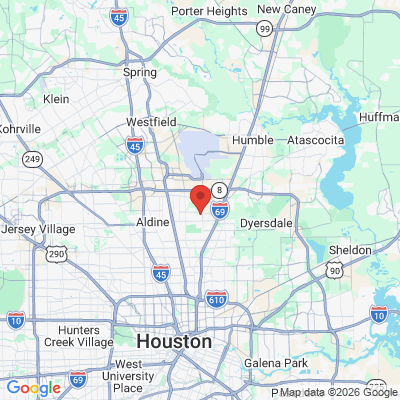 Map to  office in Houston, TX