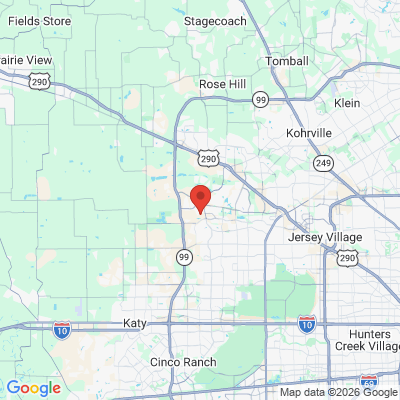 Map to  office in Cypress, TX